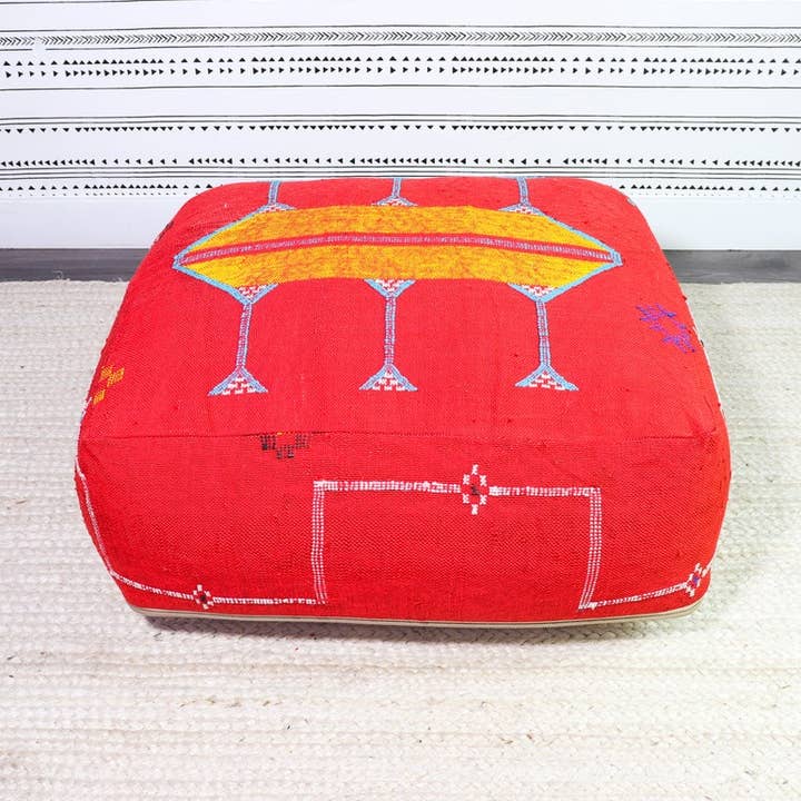 Moroccan Pouf - CSP206 for wholesale by Berbermade