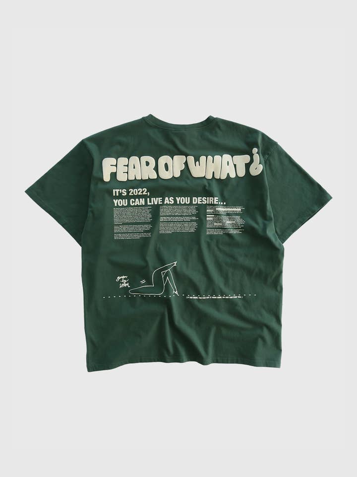 Green Oversize Tshirt for wholesale by 10AM