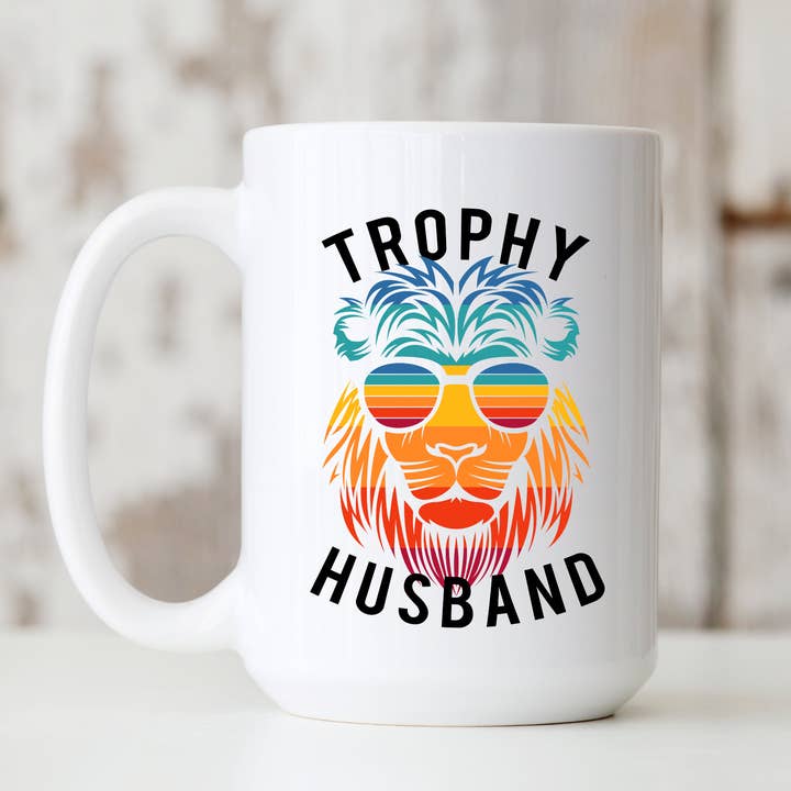 Livy Lou Designs + Co - Wholesale Coffee Mug - Ceramic Mug | Trophy Husband