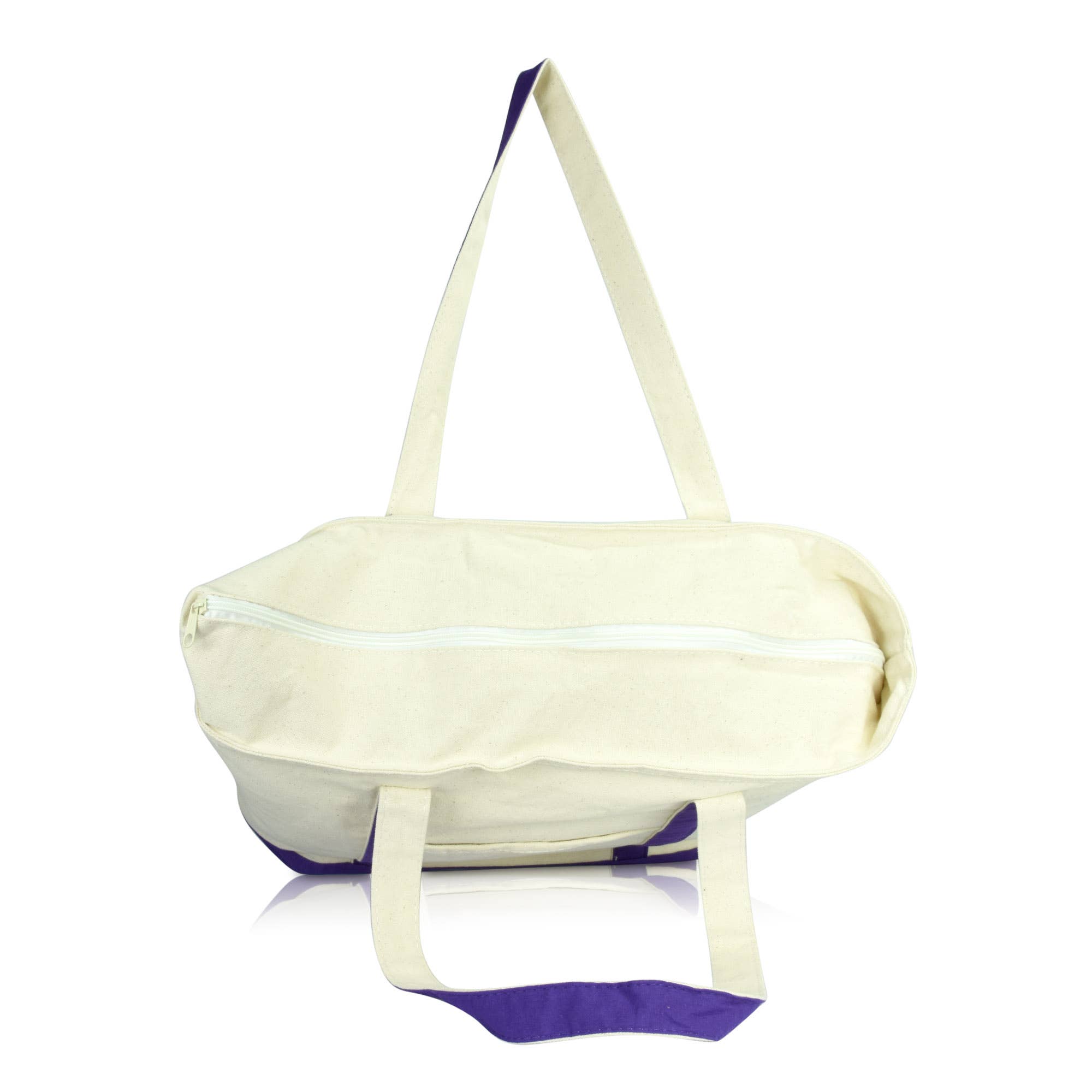 Dalix – wholesale Bärkasse - Dam – DALIX Initial Shoppingväska Personlig Blixtlås Top Letter - K54