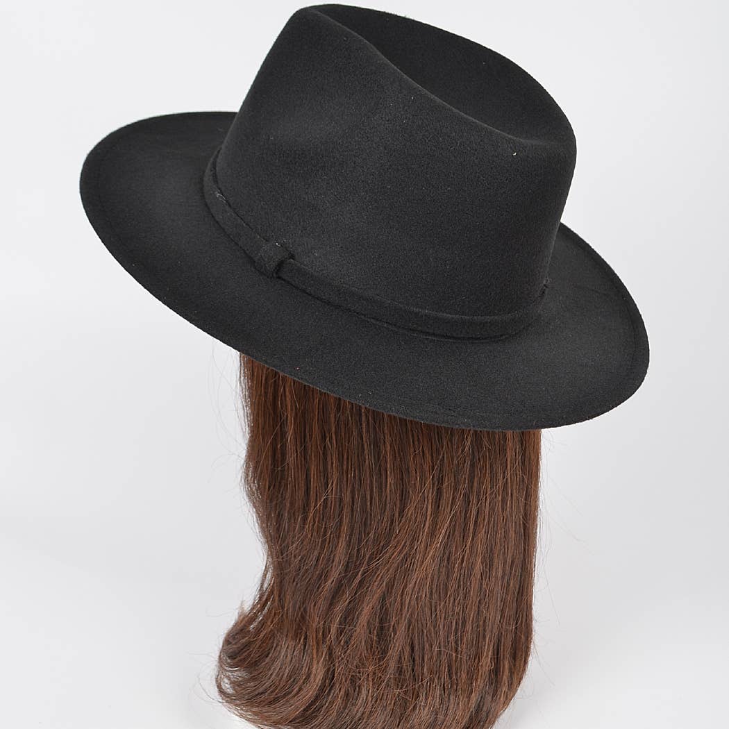 3AM BY H&D ACCESSORIES - Vendita all'ingrosso Fedora - Donna - Cappello bicolore in finta lana1