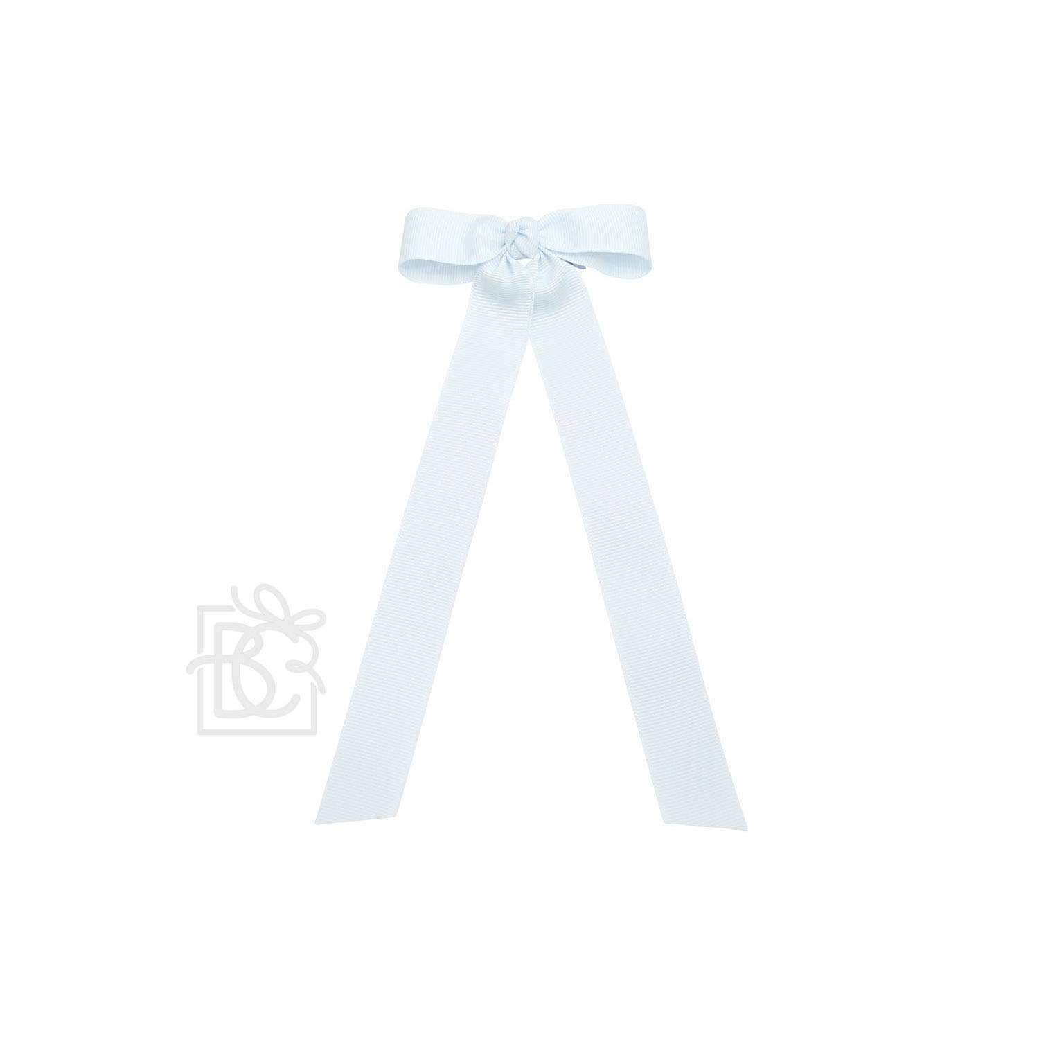 Beyond Creations, LLC - Wholesale Hair Bow - Kids - FLAT BOW W/ 7" STREAMERS ON ALLIGATOR CLIP2
