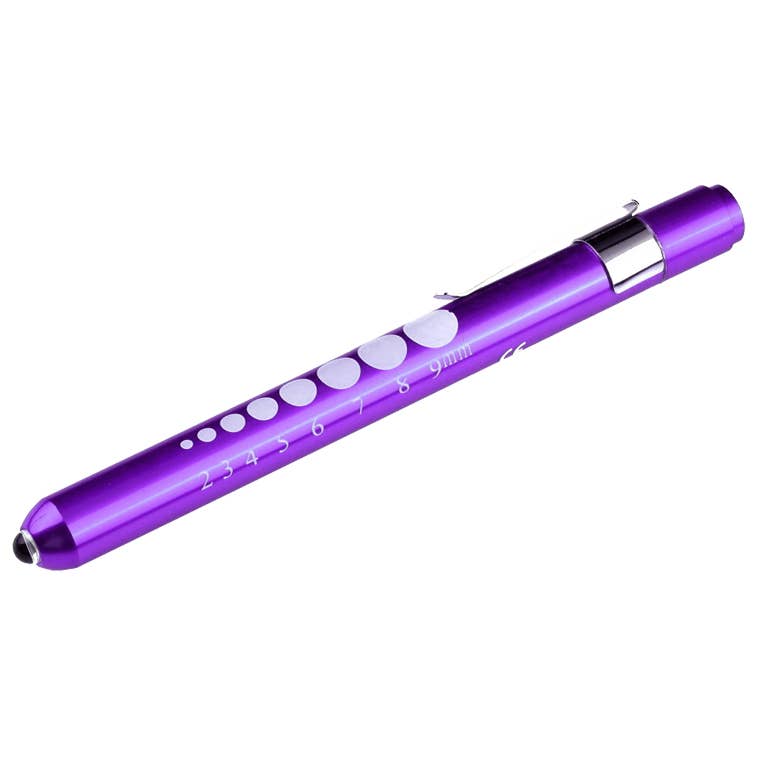 Think Medical Wholesale - Wholesale Pen - Aluminum Reusable Pen Light- Purple0