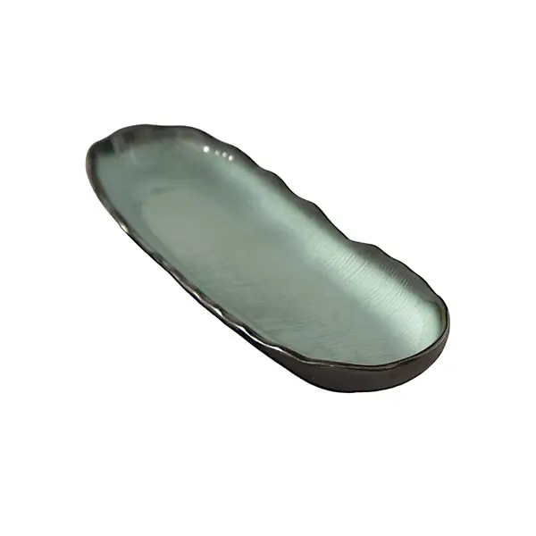 Urban Tokyo – Großhandel Servierplatten – Seikai-Serie 13,25 Zoll L Servierplatte in länglicher Form1