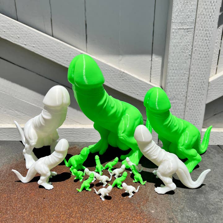 NumanPrints - Wholesale Gag gift/novelty gift - Glow In The Dark! Dino-Dick Dickasaurus Rex Bachelorette9