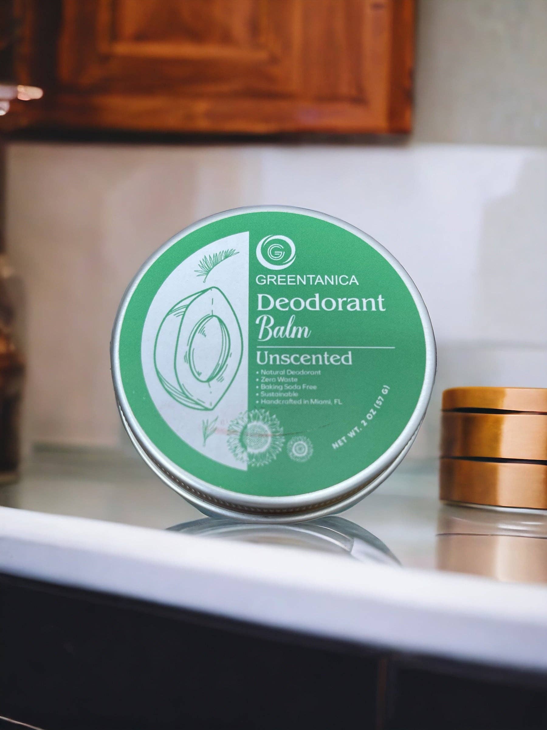 Greentanica - Wholesale Deodorant - Unisex - Sensitive Skin Vegan Deodorant Balm2