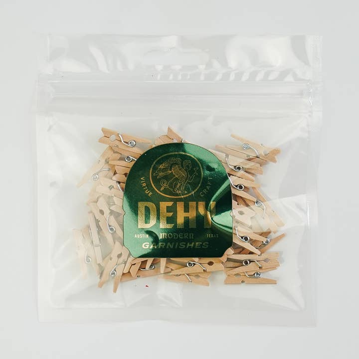Mini prendedores de roupa - bolsa suspensa - 50 ct por atacado de DEHY