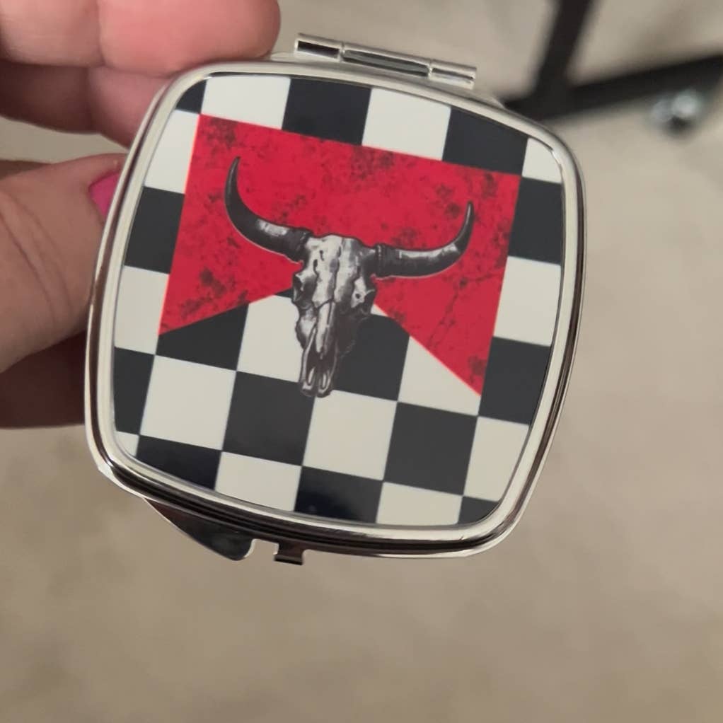 Cedar Hill Country Market - Wholesale Compact Mirror - Mirrored Compacts14