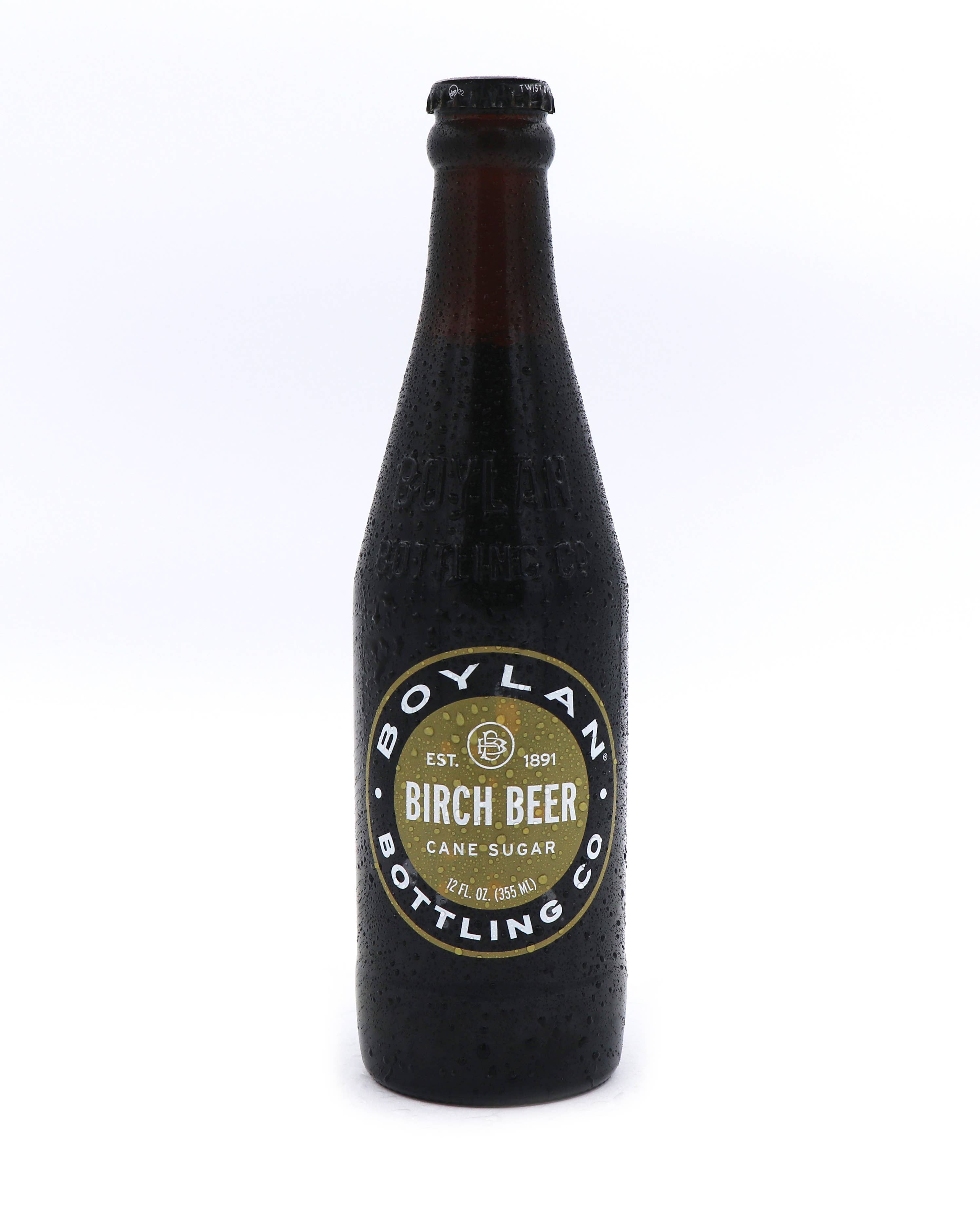 Grandpa Joe's Candy Shop - Wholesale Soda/Carbonated Drink - Boylan Birch Beer, 12 Fl oz, 12ct Bottles1