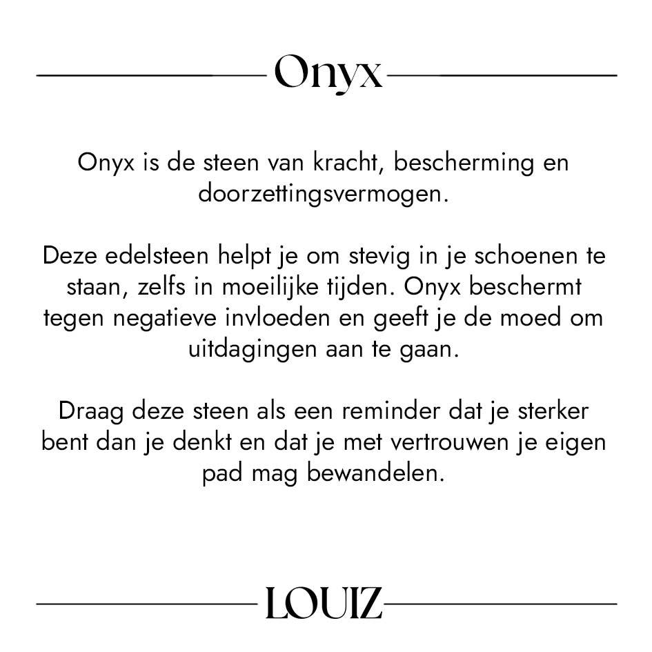 LOUIZ - Wholesale Dangle Earrings - LOUIZ Onyx Earrings2