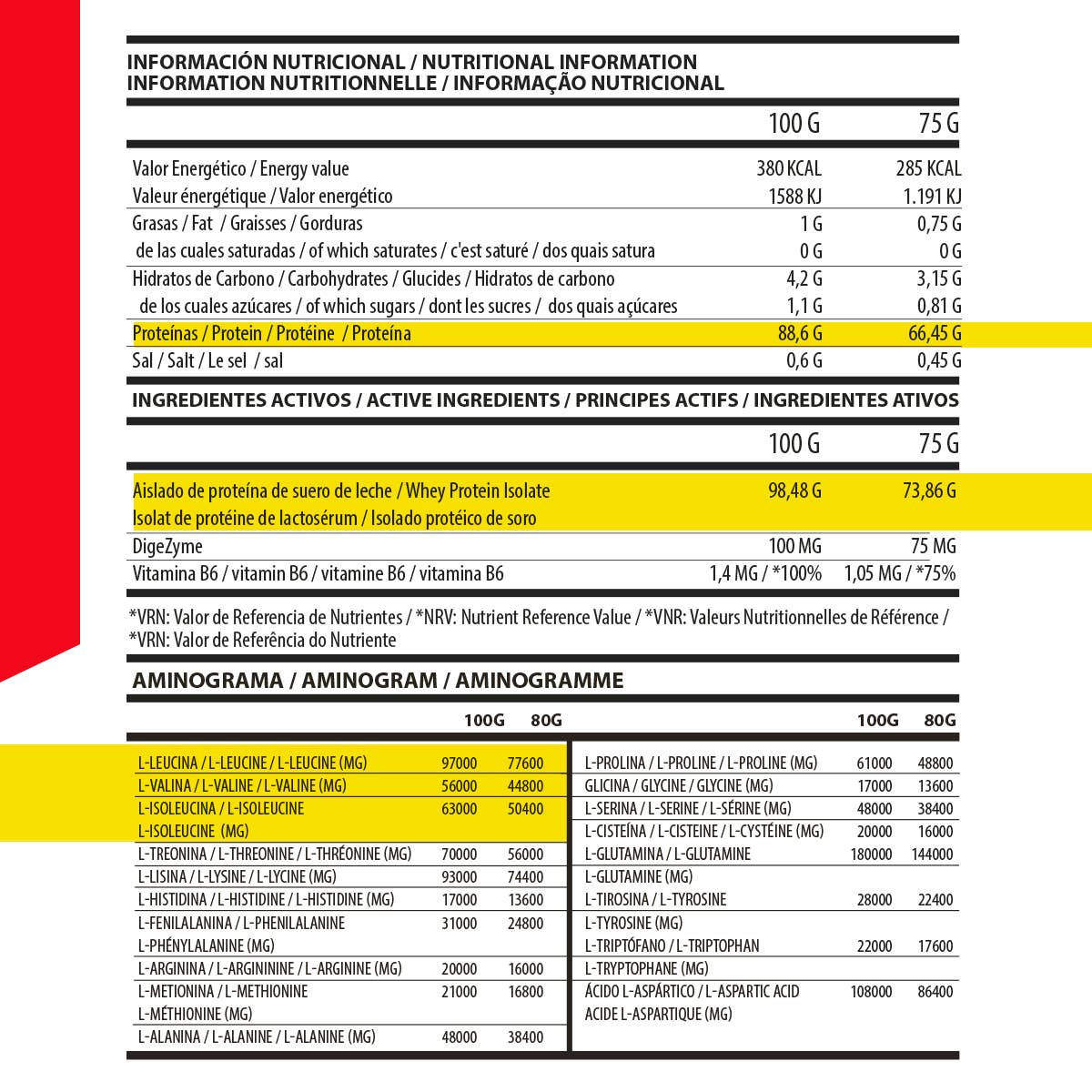 AMERICAN SUPLEMENT S.L. - Wholesale Protein/Superfood Powder - American Supplement | Single Dose Premium Iso Zero Protein 30g4