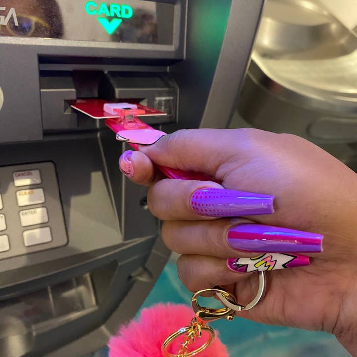 NABulous - Wholesale Keychain - Women's - Long Nails Card Grabber | NABulous31