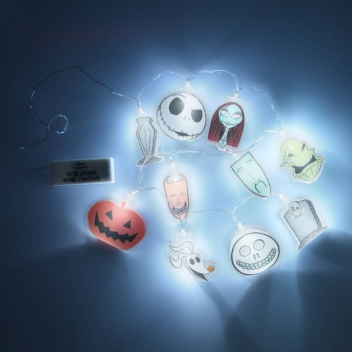 Nightmare Before Christmas Character String Lights for wholesale by Paladone UK