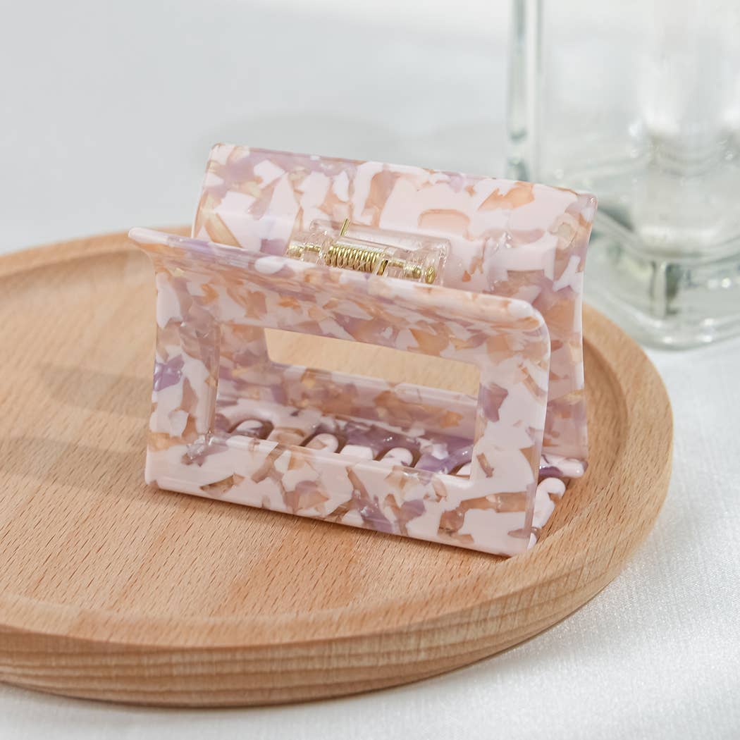 TheDivaSoap - Vendita all'ingrosso Fermaglio per capelli - Donna - Pinza per capelli intagliata a forma di tartaruga marmorizzata13