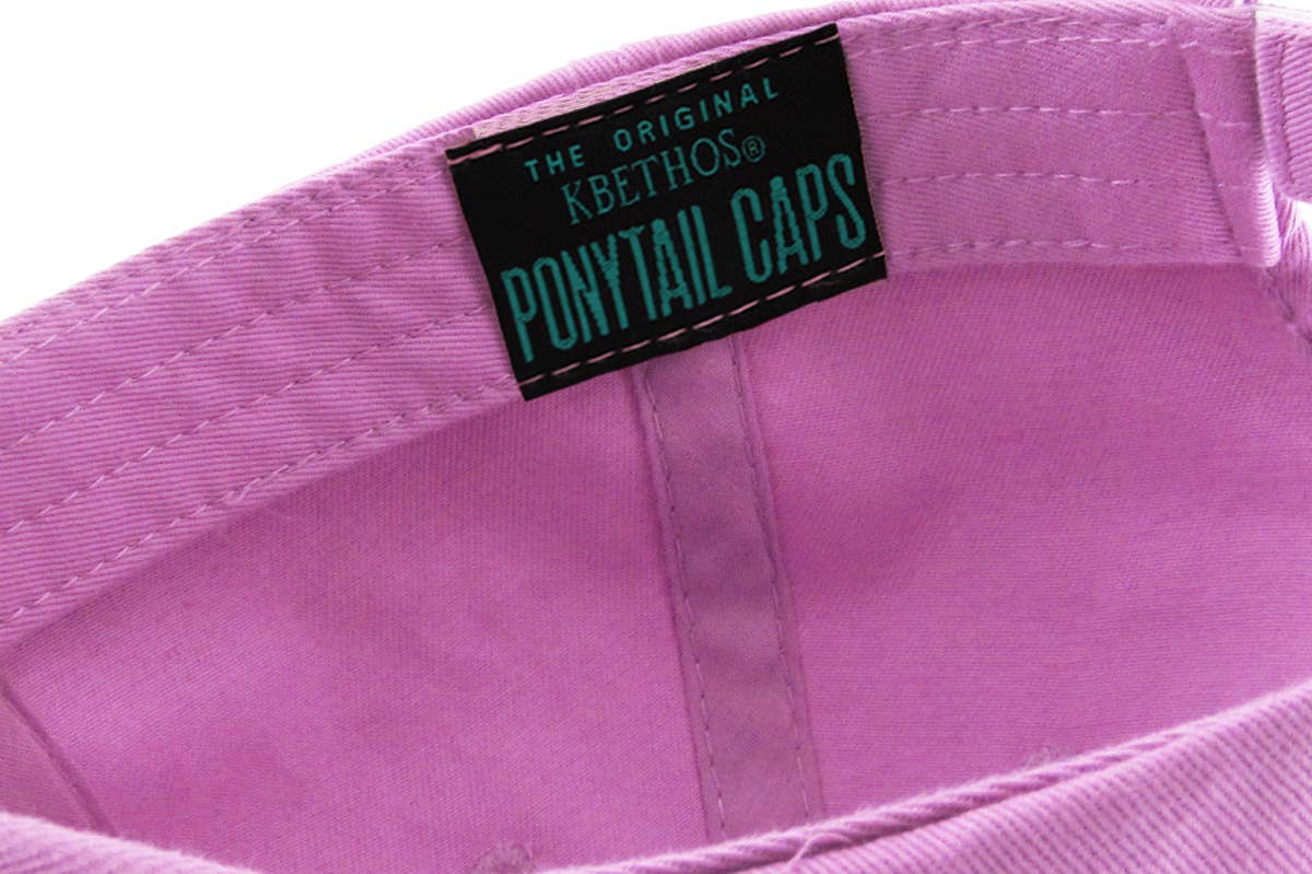 KBETHOS - Wholesale Ponytail Cap - Women's - Ponytail Washed Distressed Cotton Cap48