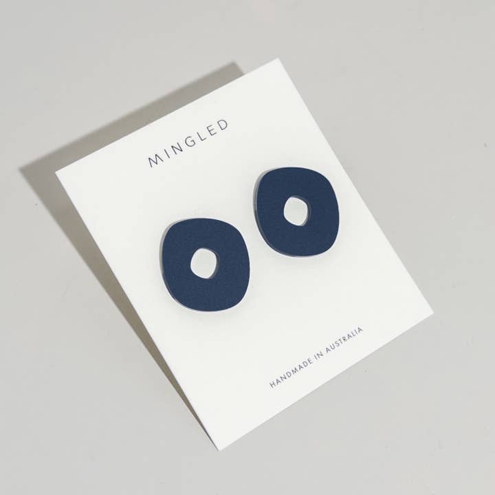 Nimbus MIDI Studs - Dark Blue for wholesale by Mingled