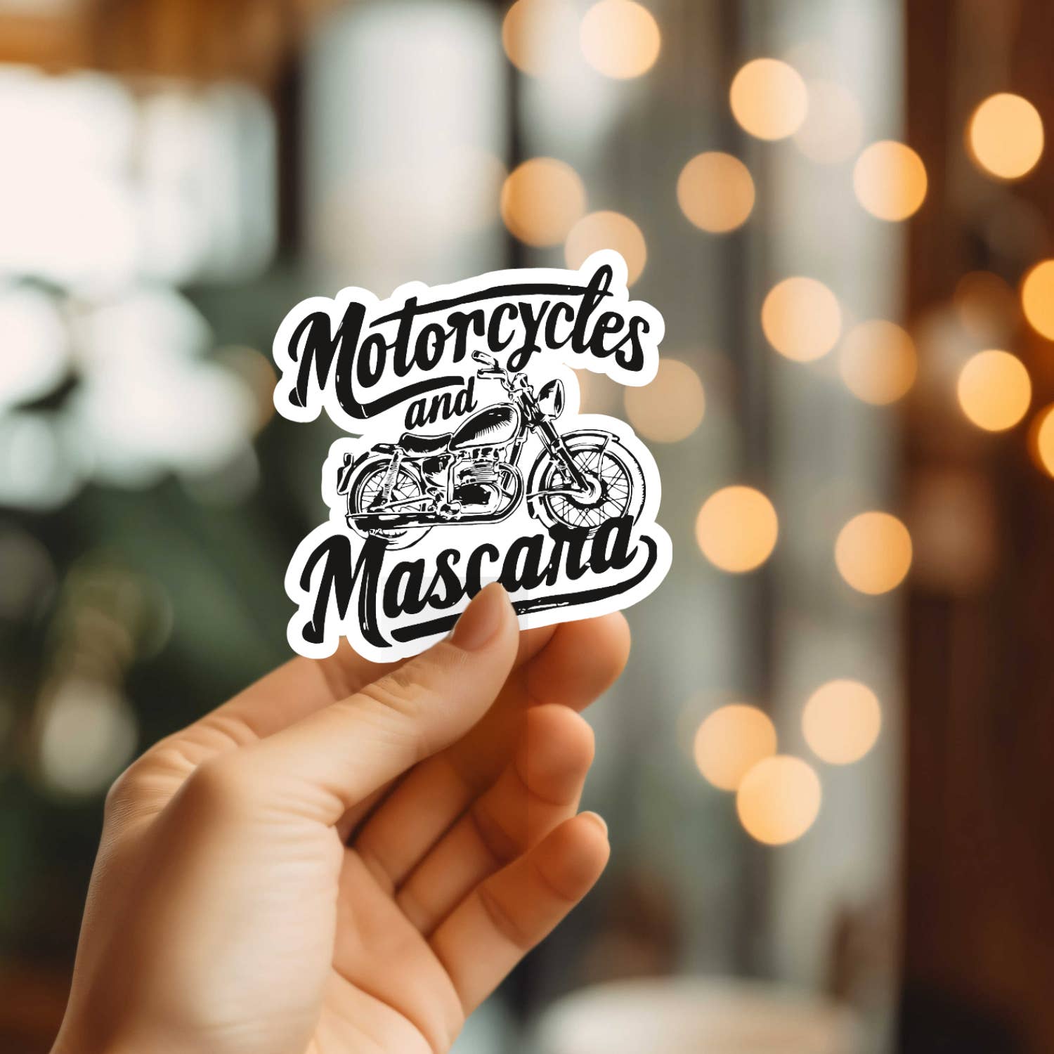 Mystical Monkey Toes - Wholesale Sticker - Funny Motorcycles & Mascara Vinyl Sticker