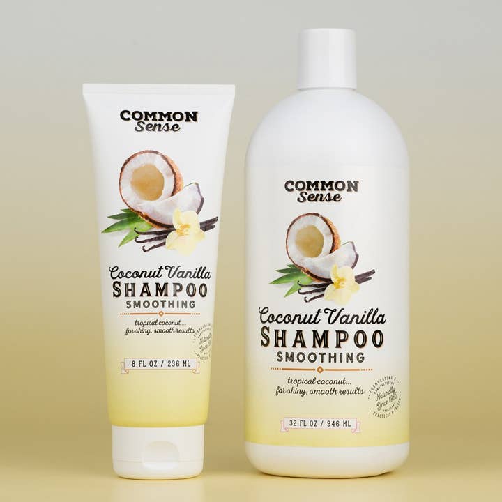 Shampooing coco vanille pour la vente par Common Sense Soap