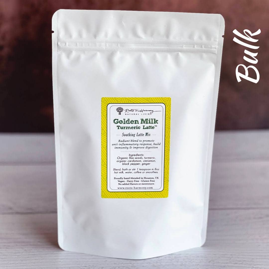 ROOTS IN HARMONY - Vente Boisson diététique en poudre - Mélange de latte au curcuma au lait doré™6