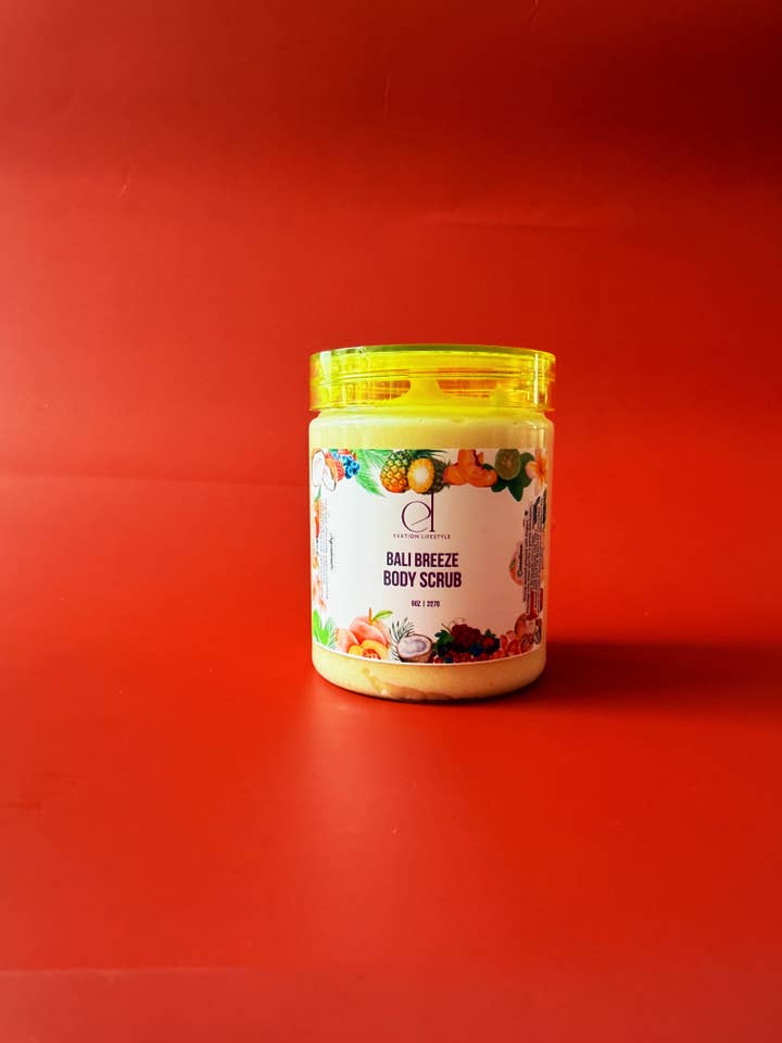 Bali Breeze Exfoliating Sugar Body Scrub for wholesale by Elevation Lifestyle