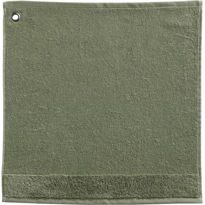 Maison Vivaraise & La Cerise sur le Gâteau - Wholesale Hand Towel - Curl Matcha grommet hand towel 50 x 50