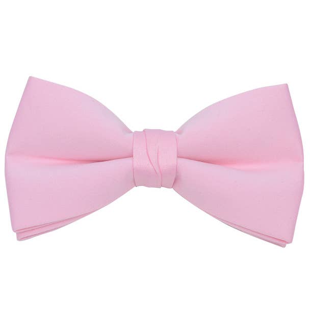 Selini New York - Wholesale Bow Tie - Men's - Men's 2.5" Poly Satin Clip On Bow Ties17