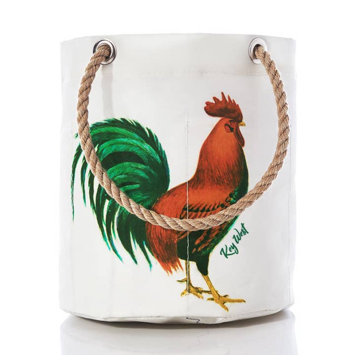 Key West Rooster Beverage Bucket for wholesale by Sea Bags