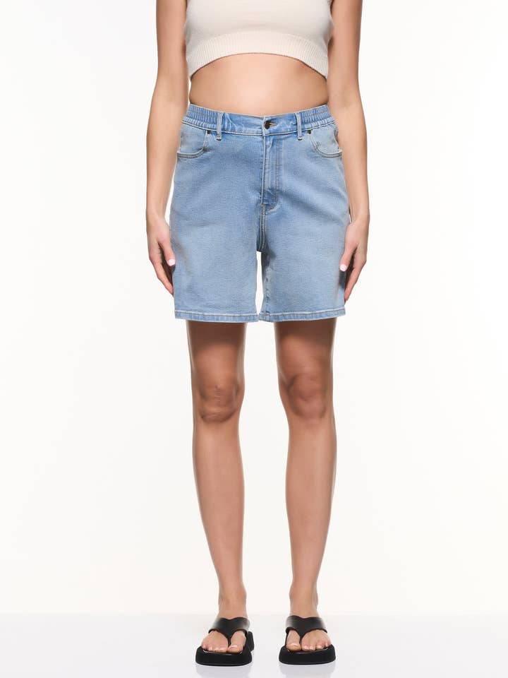 Calções de Ganga Relaxados por atacado de Soon Maternity