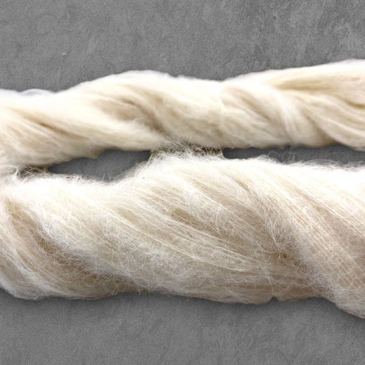 Rooster Yarns – wholesale Garn – Ofärgat garn: Suri Alpaca Silk Haze Stickgarn