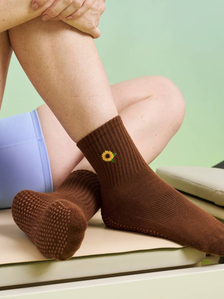 Calzini Antiscivolo per Equipaggio - Campi di Girasoli per la vendita all'ingrosso da parte di MoveActive