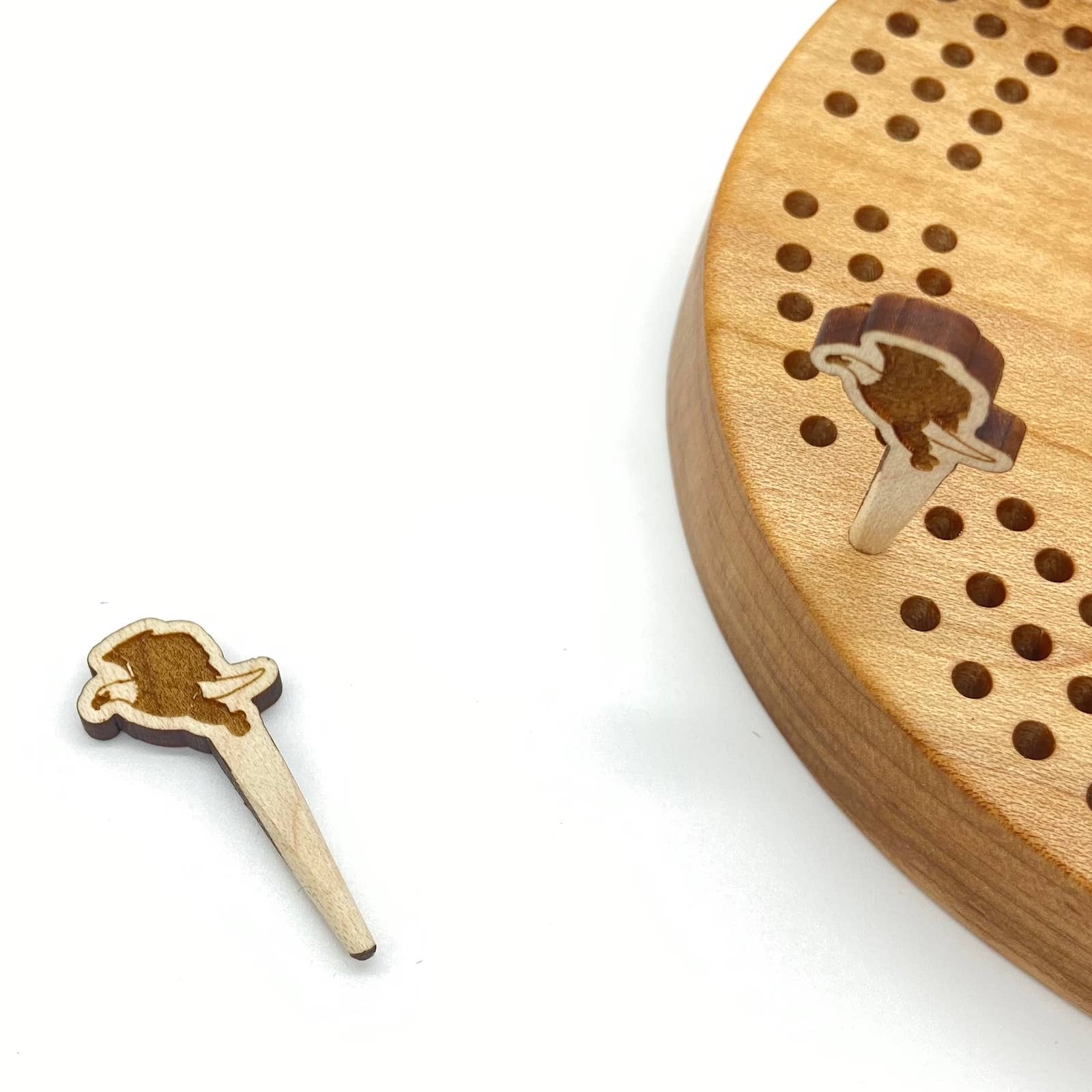 Cast & Carve - Venta al por mayor Juegos de mesa - Pinzas para cribbage, diseño de vida silvestre y cualquier diseño personalizado34