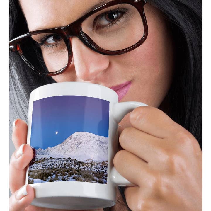 3dRose - Wholesale Coffee Mug - 3dRose, USA, California. Moonrise over Sierra Nevada Mountains., Mug9