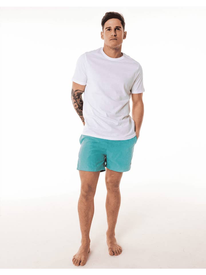 SevenC's - Wholesale Swim shorts – Men′s - Sky Blue Swim Shorts5