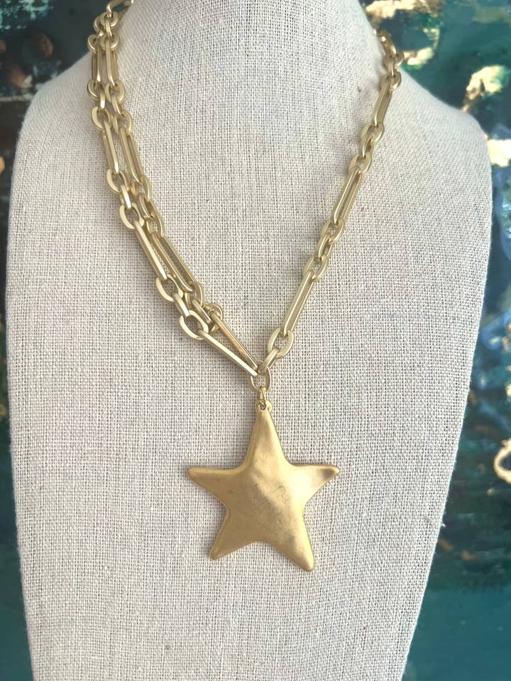 Collana Stella Opaca per la vendita all'ingrosso da parte di Grace Designs