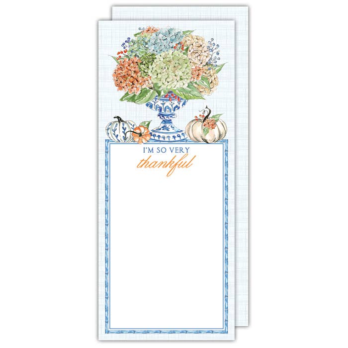 Im So Very Thankful Hydrangeas Thankful Card for wholesale by RosanneBeck Collections