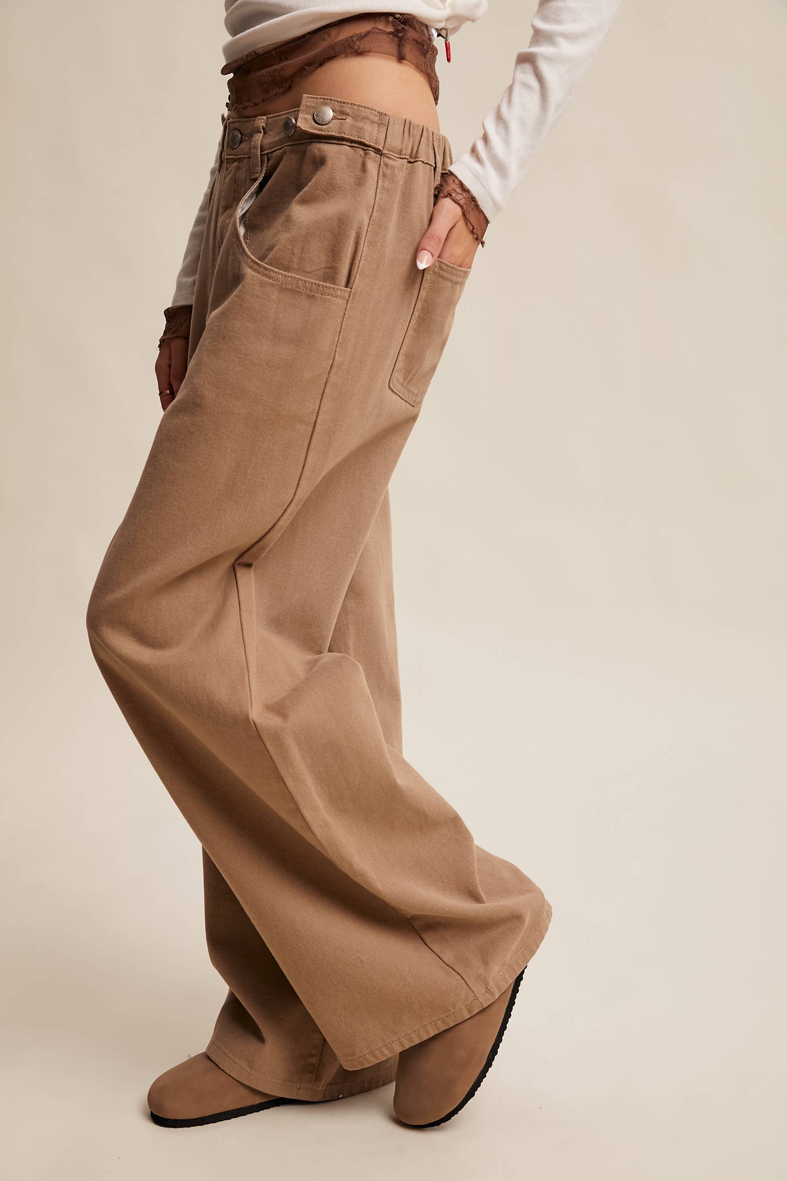 Listicle - Venta al por mayor Vaqueros - Mujer - Pantalones vaqueros de pierna ancha de colores17