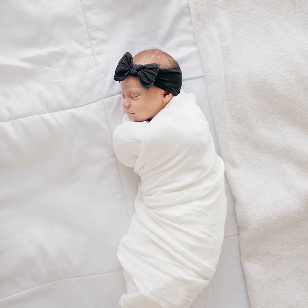 Baby Bling Bows - Vendita all'ingrosso Fiocco per capelli - Neonati - Fascia per capelli Baby Bling® Itty Bitty Knot, piccola e morbida, in nylon24