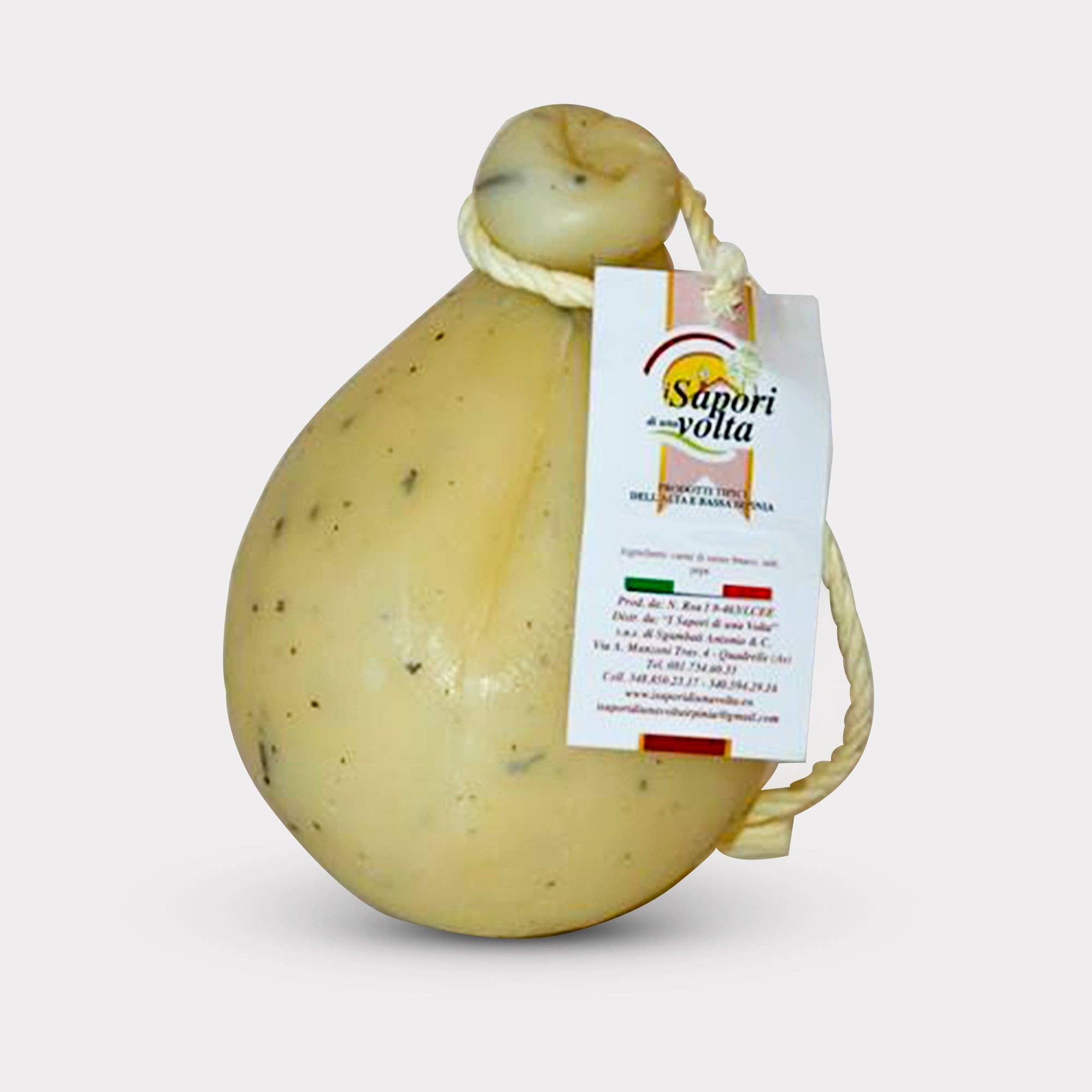 I sapori di una volta s.r.l.s - Wholesale Cheese - Black Truffle Caciocavallo 1