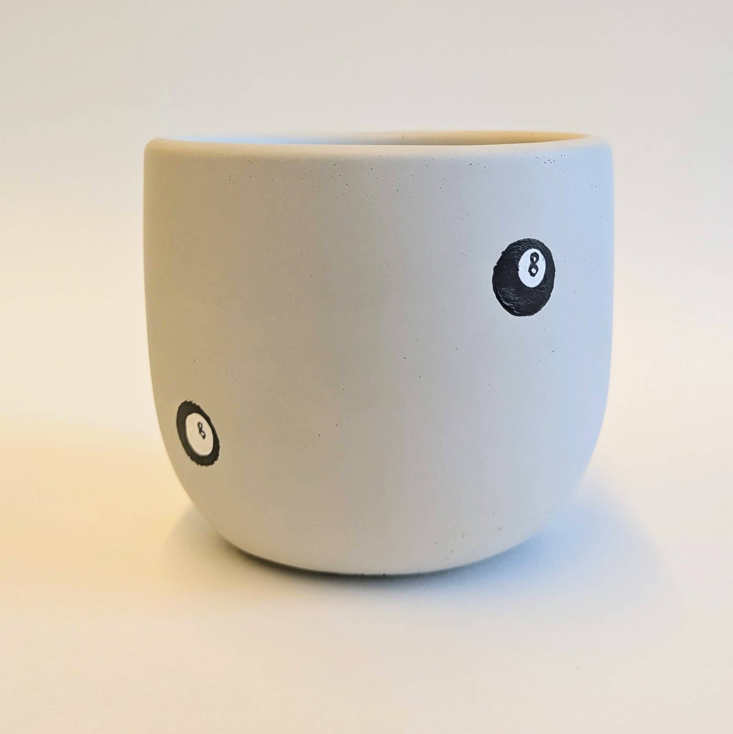 The Plant Supply - Wholesale Plant Pot - Concrete Planter - 4" | Plant Pot With Drainage Hole9