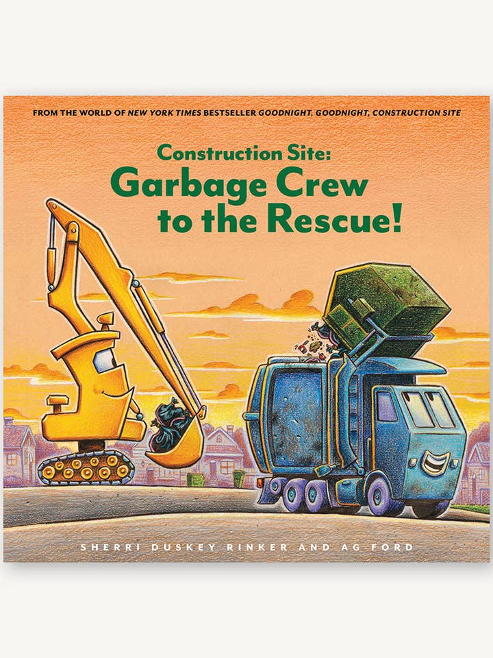 Construction Site: Garbage Crew to the Rescue! for wholesale by Chronicle Books