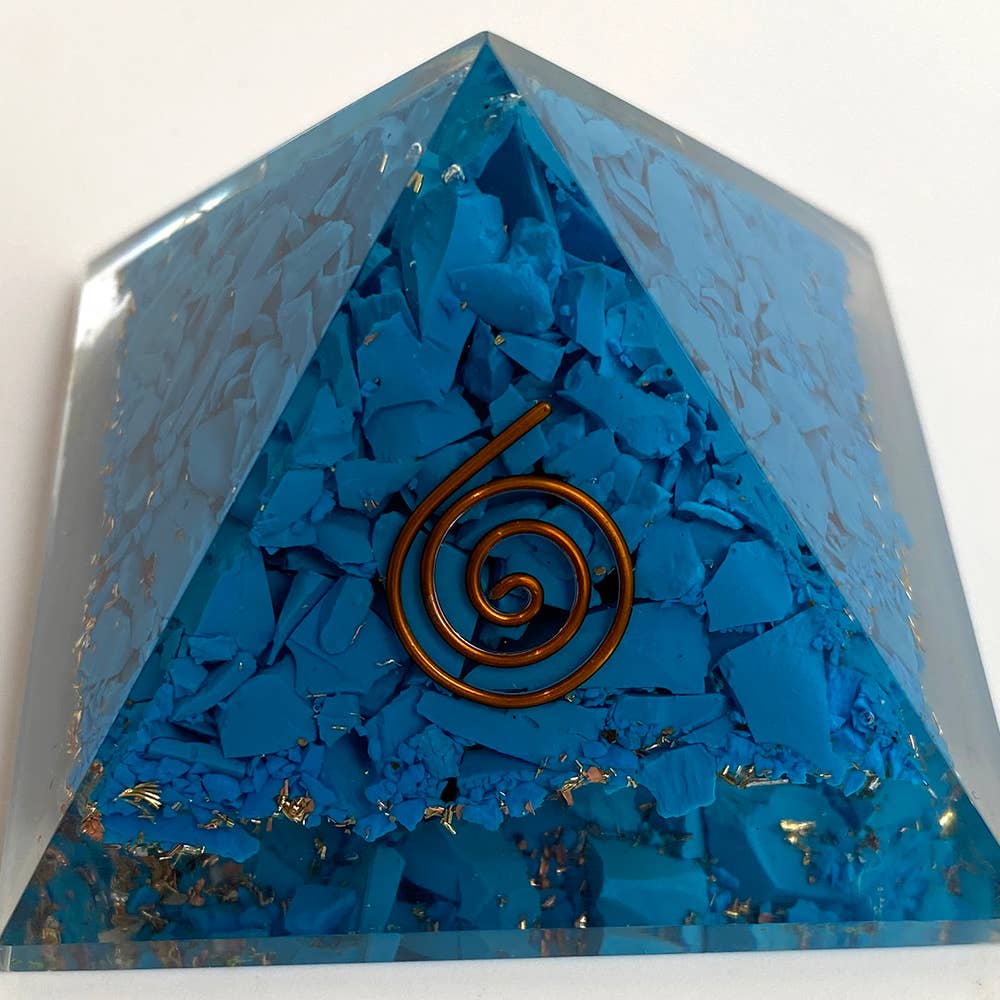 VIE - Wholesale Spiritual Stone/Crystal - Orgone Reiki Healing Pyramid, 5.5cm10