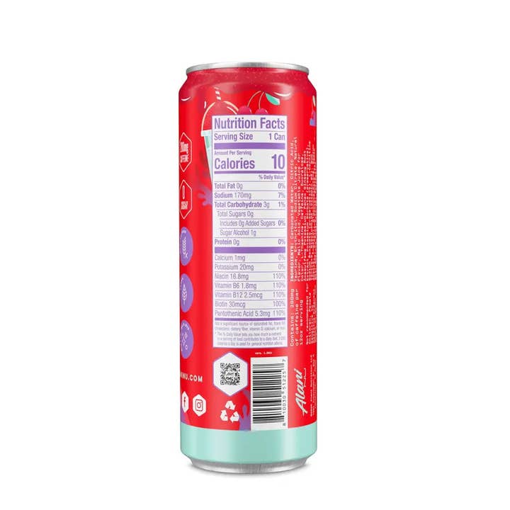 Echo Sales America - Wholesale Sports/Energy Drink - Alani Nu Cherry Slush, Sugar-Free Energy Drink, Pre-Workout