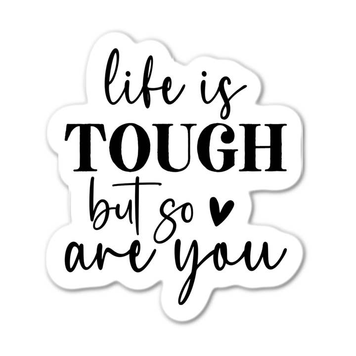 Stick-It Expressions – Engroshandel Armbånd til telefoner – Livet er hårdt, men det er du også0