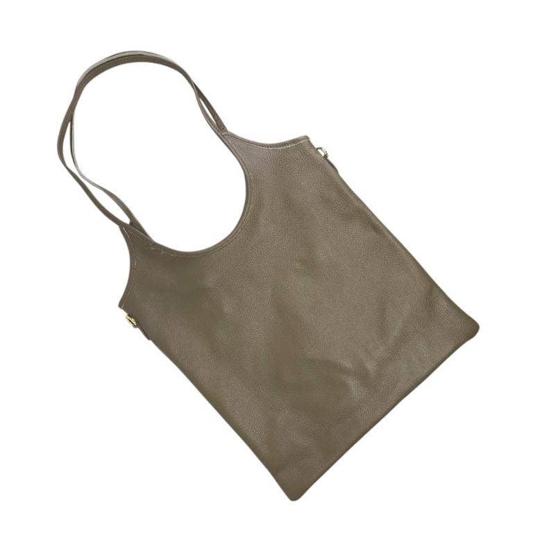 Chenson & Gorett - Wholesale Schoudertas - Dames - Leren schoudertas met lange hengsels en afneembare verstelbare schouderband12