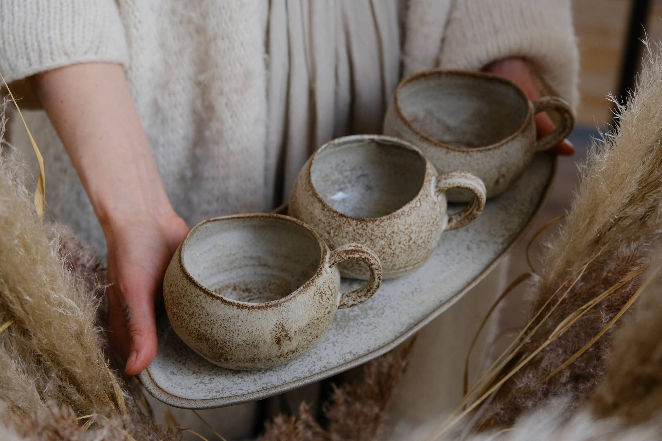 LAIMA CERAMICS (SIA Radosa Apvieniba Spares) - Wholesale Coffee Mug - Earthling Collection HOME mug — Handmade Organic Stoneware5