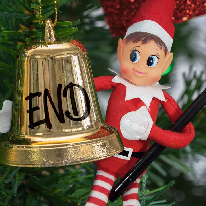 eBuyGB Craft Blanks - Wholesale Stuffed/plush toy – Kids & baby - Girl Elf Naughty Christmas Elves Display Shelf Funny Xmas