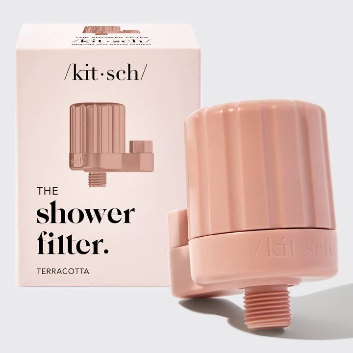 KITSCH - Wholesale Water Filter - The Shower Filter - Terracotta