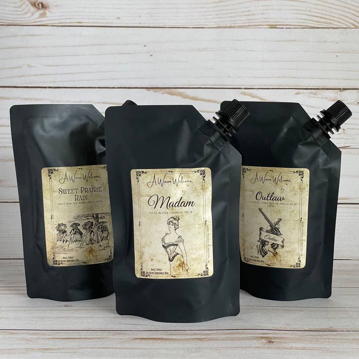 A Warm Welcome - Wholesale Wax Melt - Wild West Madam Softie | Scented Squeeze Wax Melt/Candle