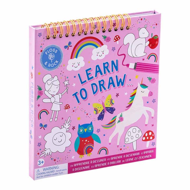Rainbow Fairy Learn To Draw for wholesale by Floss and Rock - UK/EU