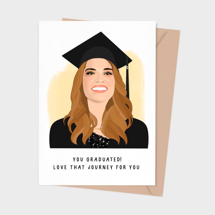 Alexis Rose Schitt's Creek Graduation Greeting Card for wholesale by Shop Trimmings